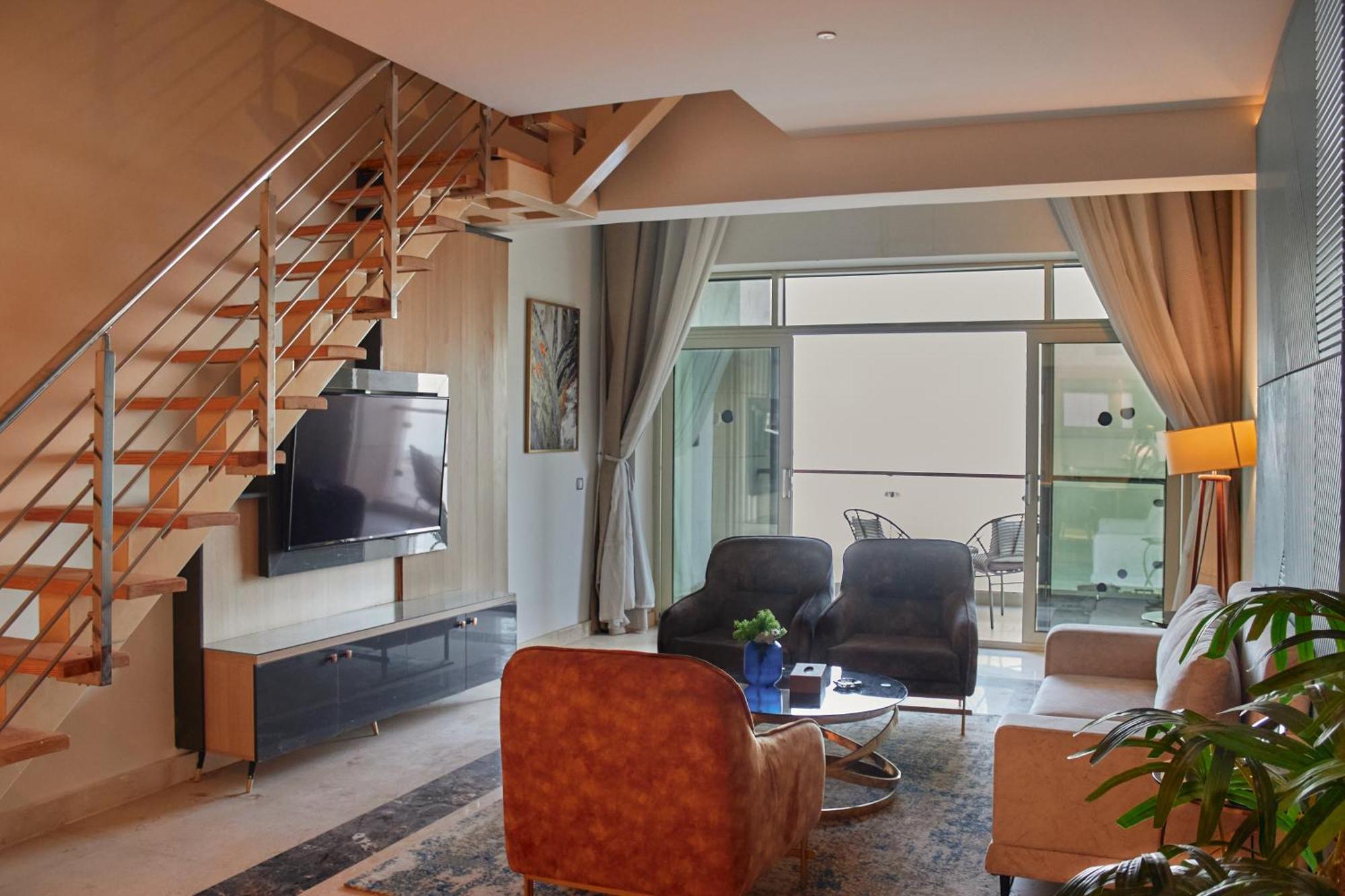 Tolip Resort El Galala Hills Ain Sukhna Exterior photo A living room in a typical apartment